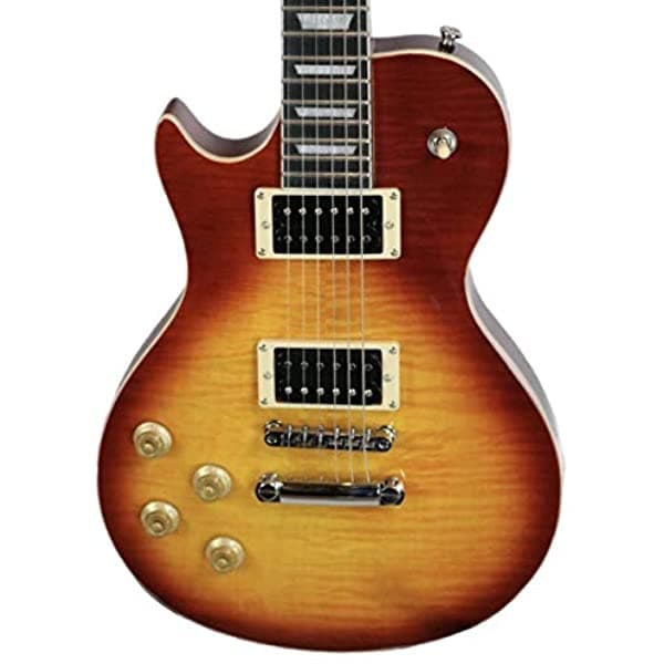 Sawtooth Heritage 60 Series - Guitarra Electrica con Tapa de Arce para Zurdos Color Marron ST-H60S-LH-TBFL