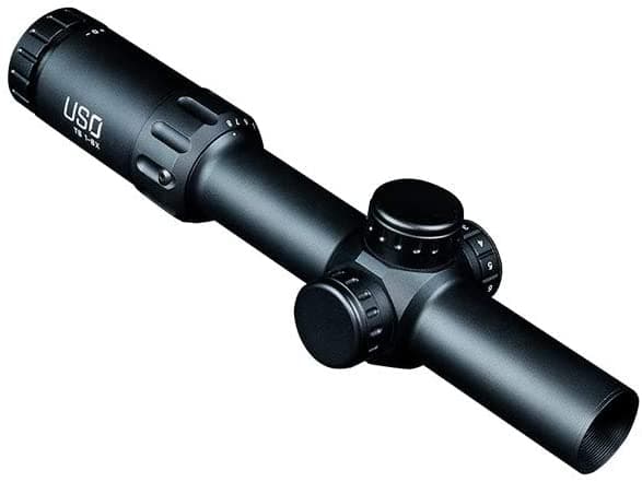 U.S. Optics Ts 1-0.315X0.945 In Tubo De 1.181 In Riflescopio Ts-8X Sfp Negro