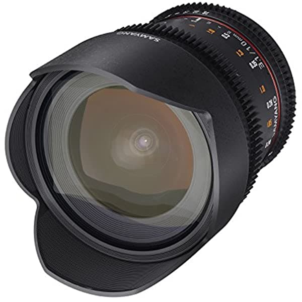 Samyang Cine Sycv10 M-Mft 10 Mm T3.1 Cine Gran Angular Lente Para Olympus Y Panasonic Micro 4/3 Cámaras