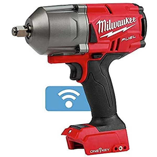 Milwaukee Electric Tools Corp M18 Combustible Wone-Key De 18 Voltios Litio Sin Escobillas 12 Pulgadas. Alcance De Impacto De Alto Torque Ring Wfrictio