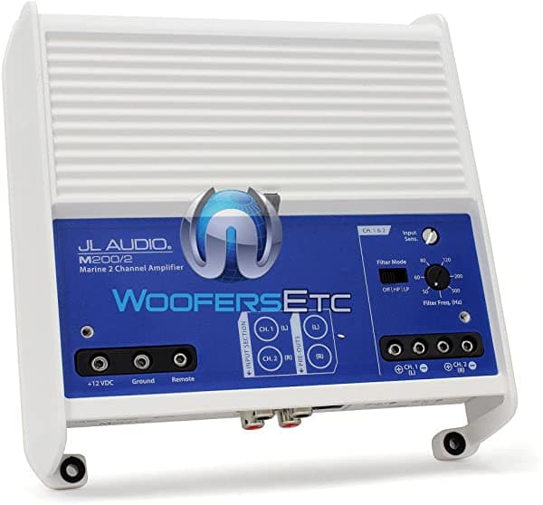 Jl Audio M200 2 Marine M Series 2 Canales D Clase D Amplificador De Gama Completa JLM200/2