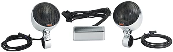 Victory 2879625-156 - Kit De Altavoces Para Manillar De Motocicleta Color Cromado