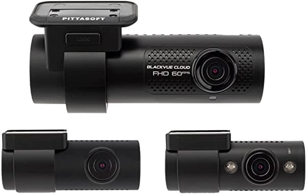 Blackvue Dr750X-3Ch Más 32 Gb De Tarjeta Microsd | Dual Fhd + Hd Triple Channel Cloud Dashcam | Conectividad En La Nube | Mobile Hotspot Y Lte A Travé
