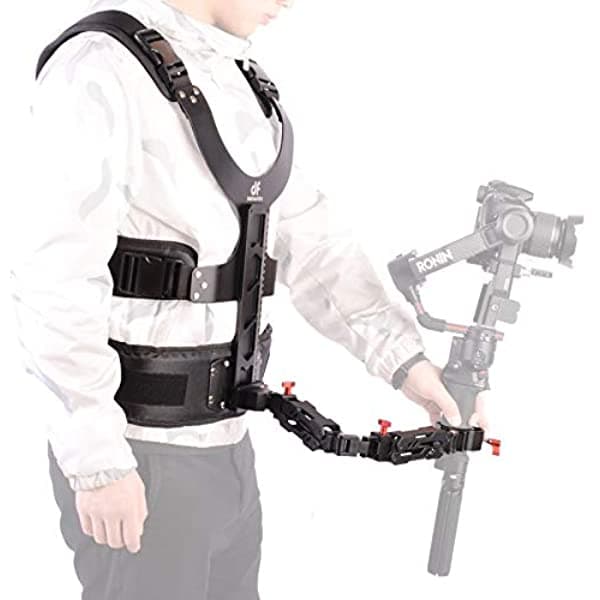 Df Digitalfoto Thanos 4.5-11 Libras Universal Cámara De Video Gimbal Soporte Chaleco Estabilizador De Brazo Sistema Compatible Con Ronin S Zhiyun Crane 2 Moza Air 2 Feiyu Ak2000 Etc