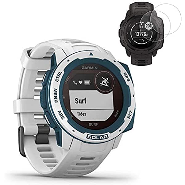 Garmin Instinct 010-02293-18 - Reloj Inteligente Gps Con 2 Protectores De Pantalla E1GRINSTINSOSECB