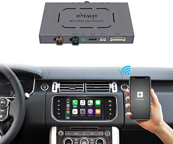 ZHOYITO Joyeauto Inalámbrico CarPlay Smart Box para Land Rover/Jaguar Evoque Bosch Android Auto Interface Retrofit