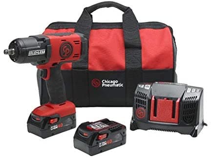 Chicago Pneumatic 8941088491 Cp8849 Kit De Llave De Impacto Inalámbrica De 1/2" 4.0Ah