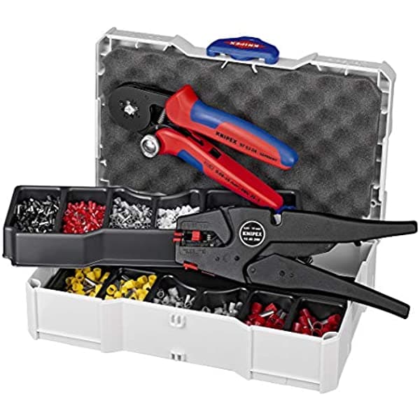 Knipex 97 90 10 Surtidos De Crimpado 0.020-0.394 In Con Alicates De Prensado