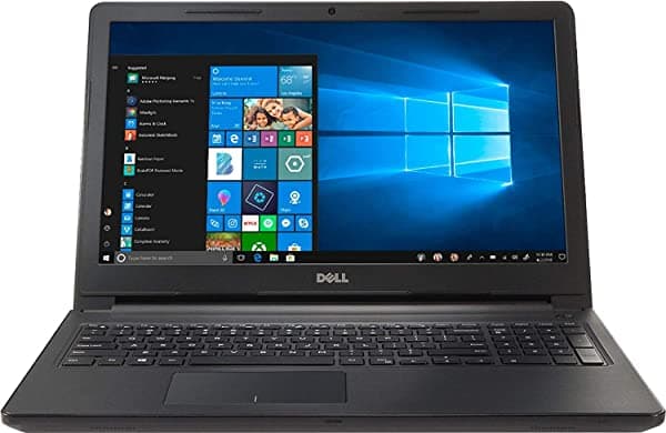 Pc Portátil Dell Inspiron De 156 Pulgadas Procesador Intel Dual Core I3 Memoria Ddr4 De 8 Gb Ssd De 128 Gb Sin Dvd Bluetooth Windows 10 Negro Dell 15.6 Laptop No Optical Drive
