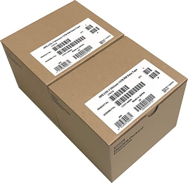 HPEE Paquete De 10 Cartuchos De Datos Hpe Lto 7 Ultrium C7977A 6Tb/15Tb C7977A-10PK