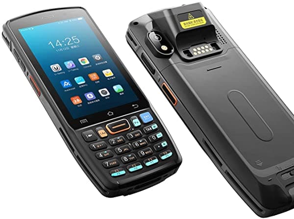 Cruiser D40 Ultra Rugged Android 9.0 Enterprise - Computadora Móvil con Pantalla Táctil y Escáner de Código de Barras 1D 2D - Zebra SE4710 4G LTE WiFi GPS Teclado Físico para Movilidad en Campo