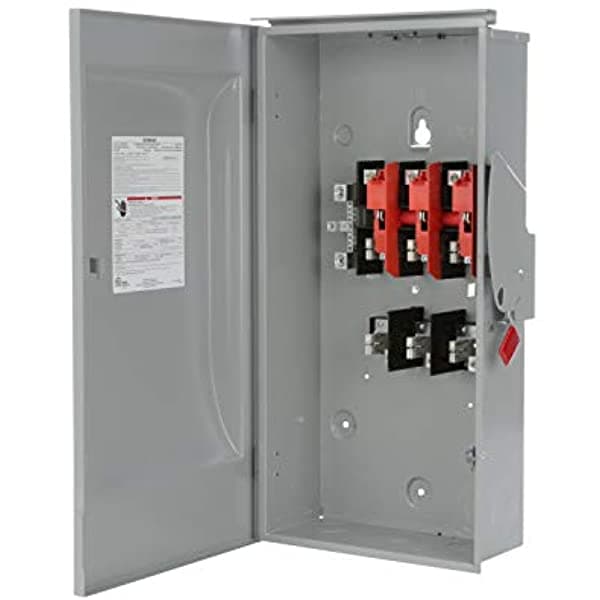 Siemens Gf324Nr 200 Amp 3 Polos 240 Voltios 4 Hilos Fusionado Servicio General Clasificación Al Aire Libre