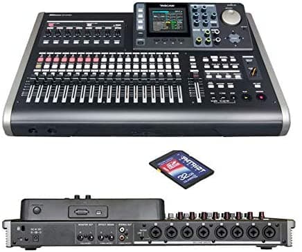 Tascam Dp-24Sd 24-Track Portastudio Digital Con Una Tarjeta Sd Última Intervensión 32 Gb Patriot