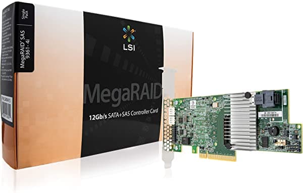 Lsi Logic Lsi Lsi00415 Megaraid Sas 9361-4I 4 Puertos 12Gb/S Sas+Sata Pci-Express 3.0 Controlador Raid De Bajo Perfil Único MFG LSI00415