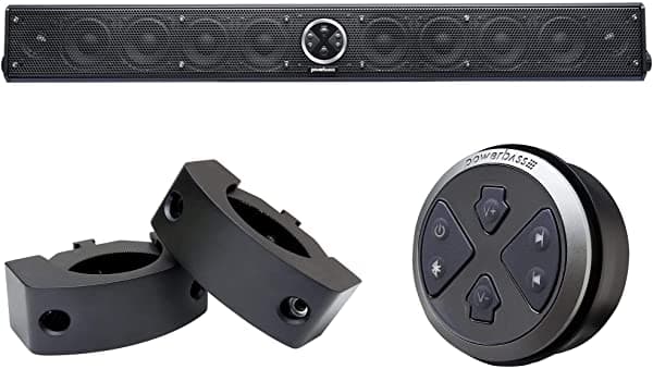 Powerbass Xl-1000 Barra De Sonido Amplificada Bluetooth Para Torres De Encendido Y Barras De Rodillo Con Control Remoto Incluye Abrazaderas Para 1.5 A 3 Pulgadas PowerbassBDL200924-05