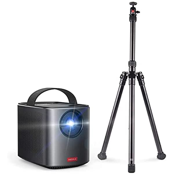 Nebula By Anker Mars Ii Pro 500 Ansi Lumen Proyector Portátil Con Anker Nebula Mars 2 Trípode Universal 3 Pies Negro - Trípodes