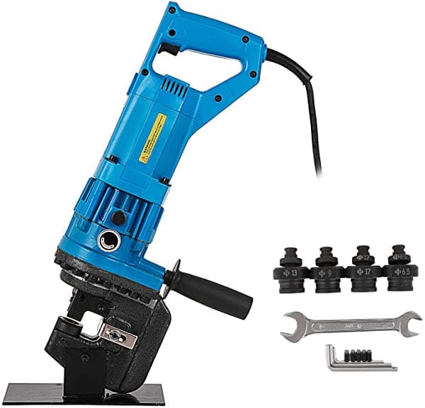Happybuy - Perforadora Hidráulica Para Perforar Agujeros Hidráulicos De 0.236 In De Grosor Con Troqueles De 0.256 In A 0.768 In Poinçon Hydraulique 900W