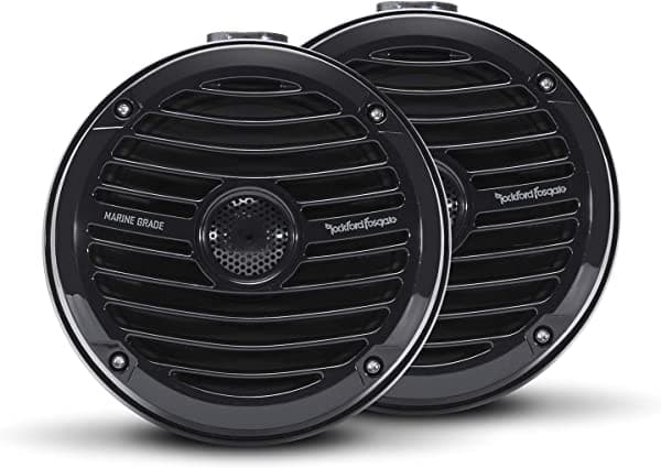 Rockford Fosgate Rm1652W-Mb Marine 6.5" Mini Wakeboard Tower Altavoz Parlante - Negro (Par)