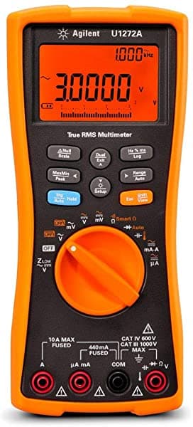 Keysight Tecnologías U1272 A De Mano Multímetro Digital 45 Dígitos Resistente Al Agua Y Al Polvo