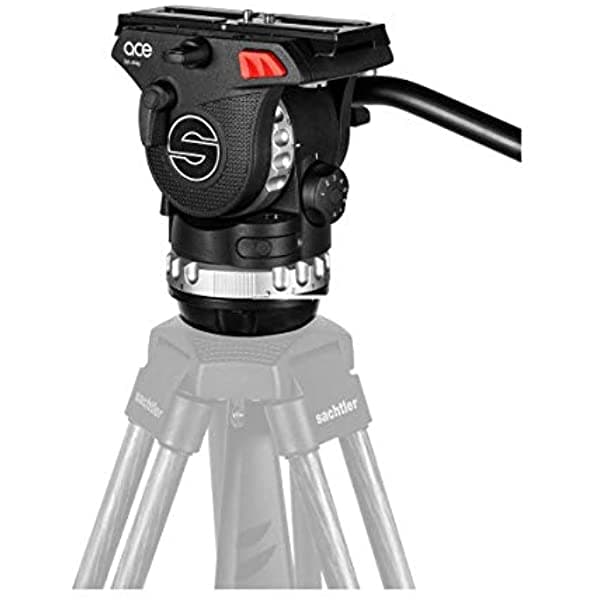 Sachtler Ace Xl Cabezal Fluid Para Cine Digital Estilo Y El Tazón Cámaras Réflex Digitales 75 Mm De Diámetro 44 - 176 Libras Capacidad S2150-0004