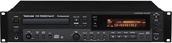 Tascam Cd-Rw901Mkii Reproductor De Cd/Recorder Con 1 Año Última Intervensión Extended Warranty