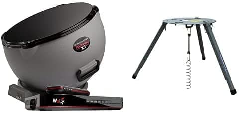 Winegard Pathway X2 Pa6002R Antena De Televisión Por Satélite Con Receptor De Pared De Plato Y Soporte De Trípode Portátil