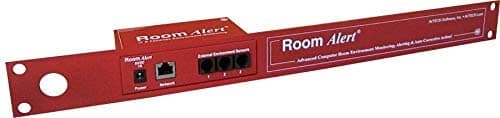 Room Alert 12ER Monitor de Temperatura y Ambiente Rackeable Con PoE 3 Puertos Digitales 4 Canales de Switch 1 Salida de Relé 1 Entrada Analógica RA12ER