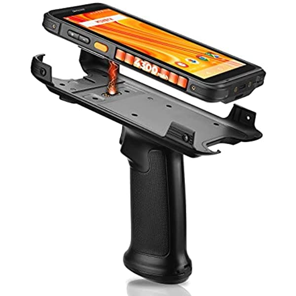 Escáner de Código de Barras Android Munbyn Android 9.0 Scanner de Mano Pistol Grip Con Escáner QR Zebra 2D Escáner de Almacén Resistente IP65 Con Pantalla de 5.2" 4G WiFi Computadora Móvil Para Gestión de Inventario MU-IPDA056