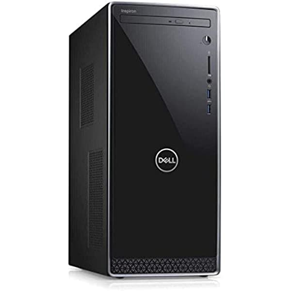 Dell Inspiron 3671 - Computadora de Escritorio (Intel Hexa-Core i5-9400 (supera al i7-7700HQ) Memoria RAM DDR4 de 12 GB Tarjeta PCIe SSD de 256 GB WiFi Bluetooth 4.0 VGA HDMI Black Windows 10 Broage Flash Stylus de 64 GB) 3000