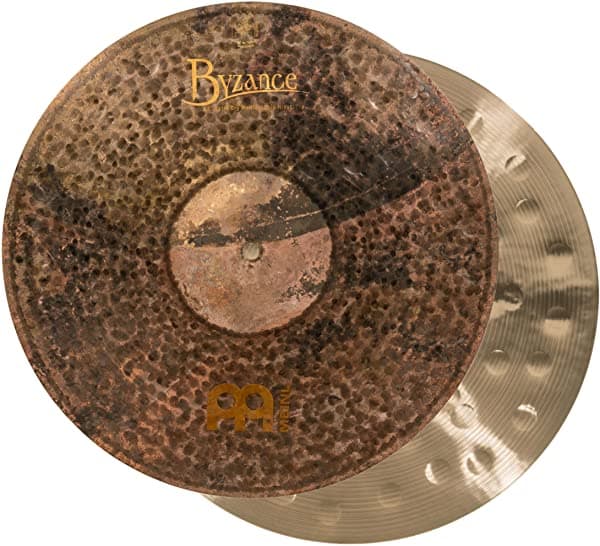 Meinl Platillo B16Edmth Byzance 16-Inch En Seco Extra Medium Thin Hi Hat Platillos Par (Video)