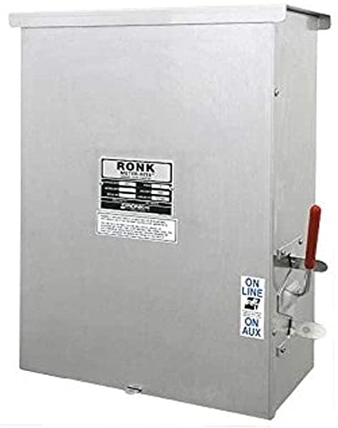 Ronk Electrical Industries Nivel De Grado De Medidor De 7205A Monofásico 240 V 200 Amperios Contacto Principal De 200 Amperios Contactos Auxiliares De 200 Amperios Listado Uv Clasificación Nema 3R Todo Aluminio