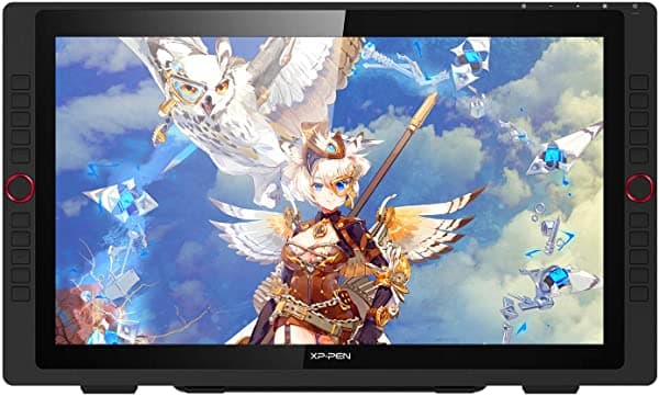 Monitor Gráfico Xp-Pen 22R Pro 21.5 Pulgadas Pantalla De Dibujo Pluma Con Dos Ruedas De Dial Y 20 Teclas De Acceso Directo Personalizables Con Inclinación Pasiva De La Pluma Apoyada 22R_Pro_Artist