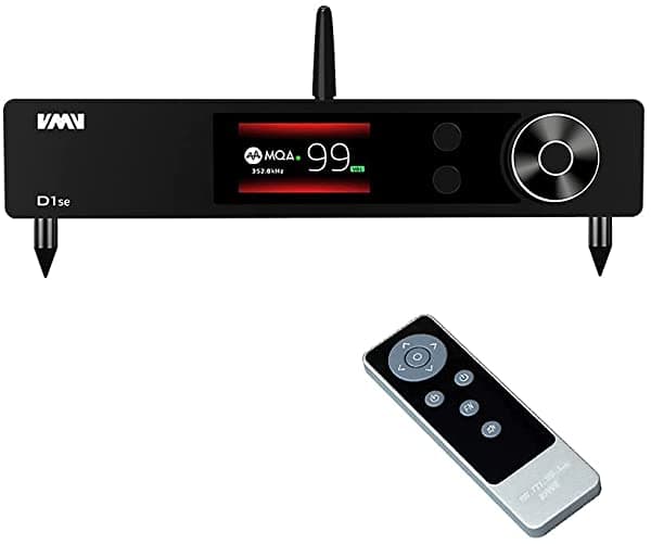 Dilvpoetry Smsl Vmv D1Se Mqa Usb Dac Dsd512 768 Khz 32 Bits Bluetooth 5.0 Decodificador Estéreo De Escritorio Hi-Res Audio Hifi Dac Es9038Pro Con Salida Xlr