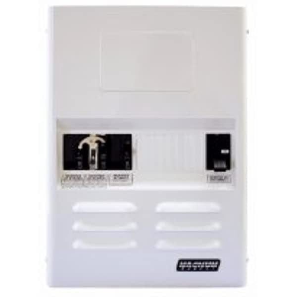 Magnum Energy Mini Panel De La Serie Mmp250-30D Mmp Con 250A (Se Adapta A Modelos De 12 Vdc Y 24 Vdc) Interruptor De Cc Y Interruptor De Entrada De Ca De Doble Polo De 30A Se Adapta A Un Me Rd Ms Ms-Ae O Ms-Pae
