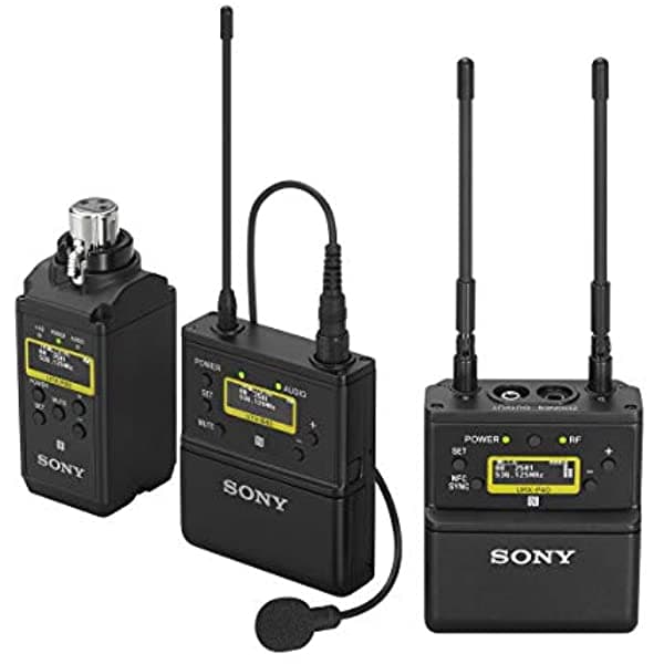 Sony Uwp-D 1 Sistema De Micrófono Inalámbrico Negro Talla Única (Uwp-D26/14)