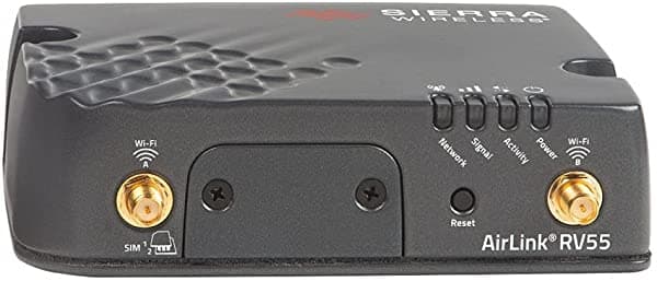 Sierra AirLink RV55 1104303 Router Inalámbrico LTE-A Pro Resistente. América del Norte. DC Power