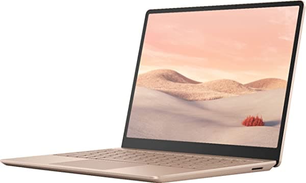 Microsoft Surface Laptop Go - Laptop Con Pantalla Táctil De 12.4 Pulgadas Procesador Intel Core I5-1035G1 4 Gb De Ram Ssd Pcie De 128 Gb Duración De La Batería De Hasta 13 Horas Wifi Cámara Web Windows 11 Pro Plateado Platino