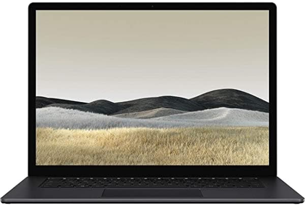 Microsoft Surface Laptop 3 13.5" 2256x1504 Notebook con Pantalla Táctil Intel i5-1035G7 Quad-Core 8GB RAM 256GB SSD Iris Plus Graphics Webcam Bluetooth Windows 10 Pro - Negro Mate PKU-00022