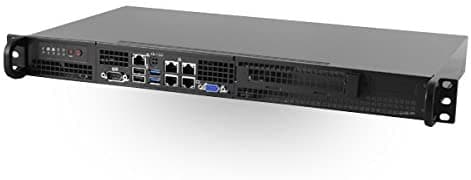 Supermicro A1SRi-2558F IPMI Intel Atom C2558 Front I/O 1U Rackmount con Quad LAN ER1USMC2558C505FIO