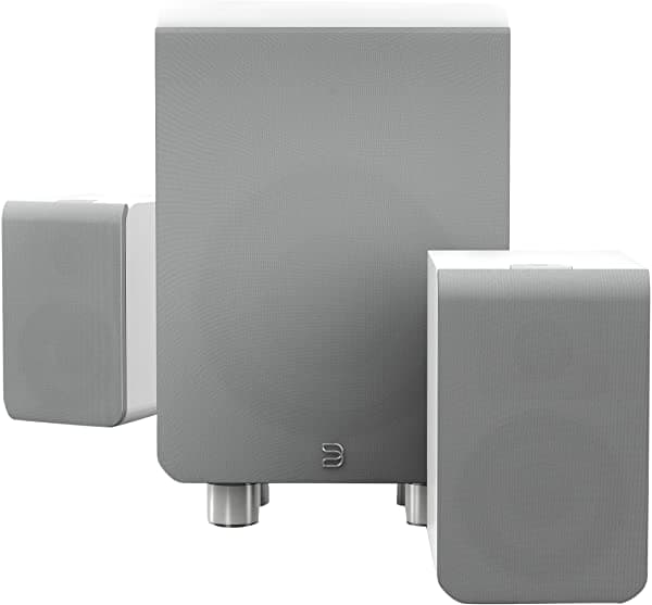 Bluesound Duo Compact High-Res Subwoofer Y Altavoz - Blanco D30 White