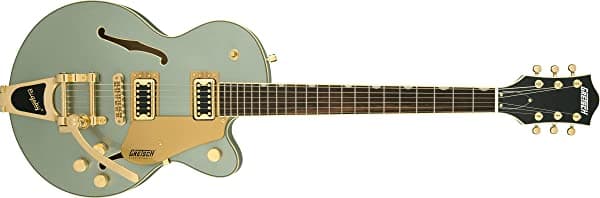 Gretsch G5655TG Electromatic Center Block Jr. de Corte Único Aspen Green con Bigsby & Gold Hardware 2509700553