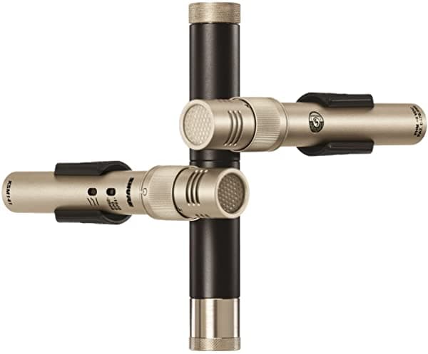 Shure Ksm141/Sl Par Estéreo Con Parabrisas A27 M Micrófono Estéreo Adaptador De Espuma (2) Ksm141 (2) Y Funda De Transporte KSM141/SL Stereo