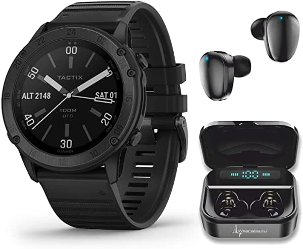 Wearable4U Garmin Tactix Delta Premium Black Gps Smartwatch Incluyó Bundle 010-02357-00