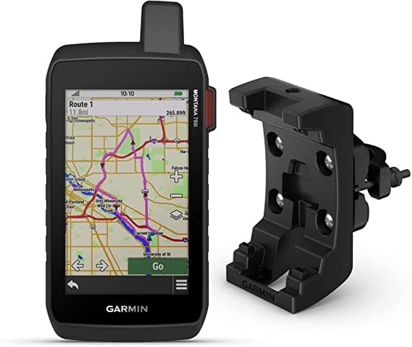 Garmin Montana 750i Navigator GPS Pantalla Táctil Robusto con Montaje AMPS y Rótula