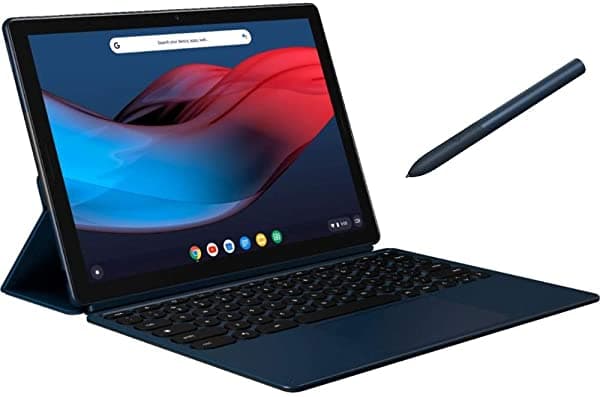 Google Pixel Slate 12.3" Pantalla Táctil Lcd Tablet Con Teclado Y Pluma | Intel 8Th Generation Core I5 | 8Gb Memoria | 128Gb | Lector De Huellas Dactilares | Chrome Os | Midnight Blue