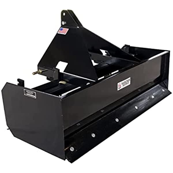 Rancher Supply - Rascador De Caja De 1 A 3 Puntos Cat Para Mover Suciedad Agujeros De Relleno Extender Tierra Nivelar Y Clasificar Tierra RS020004