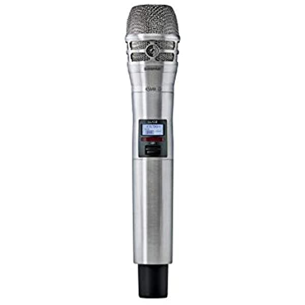 Shure Ulxd2/K8N - Transmisor De Micrófono Inalámbrico De Mano Con Cartucho Intercambiable Ksm8/N Banda G50 ULXD2/K8N=-G50