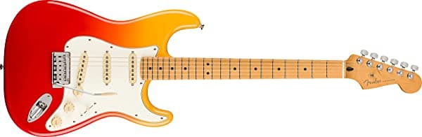 Fender Guitarra Eléctrica de Cuerpo Sólido de 6 Cuerdas para Diestros Tequila Sunrise (0147312387)