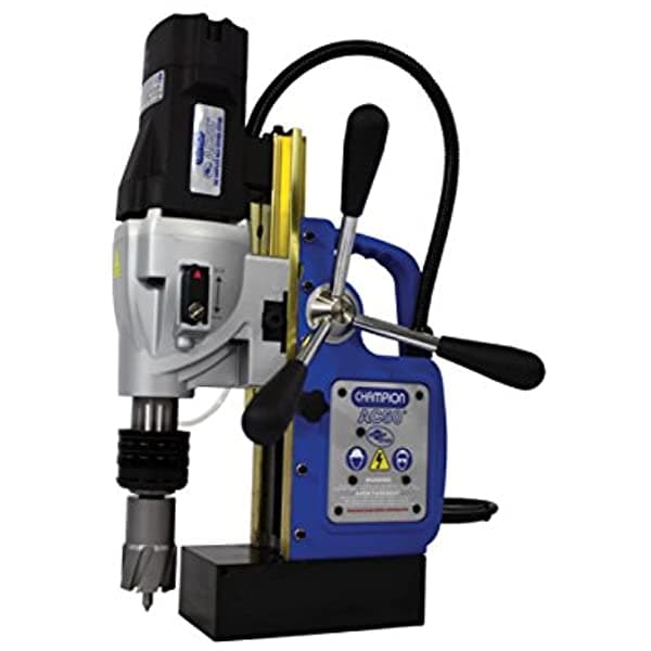 Champion Herramientas De Corte Rotobrute Mightibrute Ac50 Portable Magnetic Drill Press Hasta 2 - 1/8" Diámetro 2" Profundidad De Corte