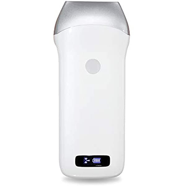 Zinnor Sonda De Matriz Lineal De Escáner Wifi Inalámbrico Portátil 75 Mhz 80 Elementos 16 Canales De Conexión A Pc Tablet Smartphone. Compatible Con Ios Y Android Para Animales De Granja Ganado Caballo Camello Equino Vaca Y Oveja.